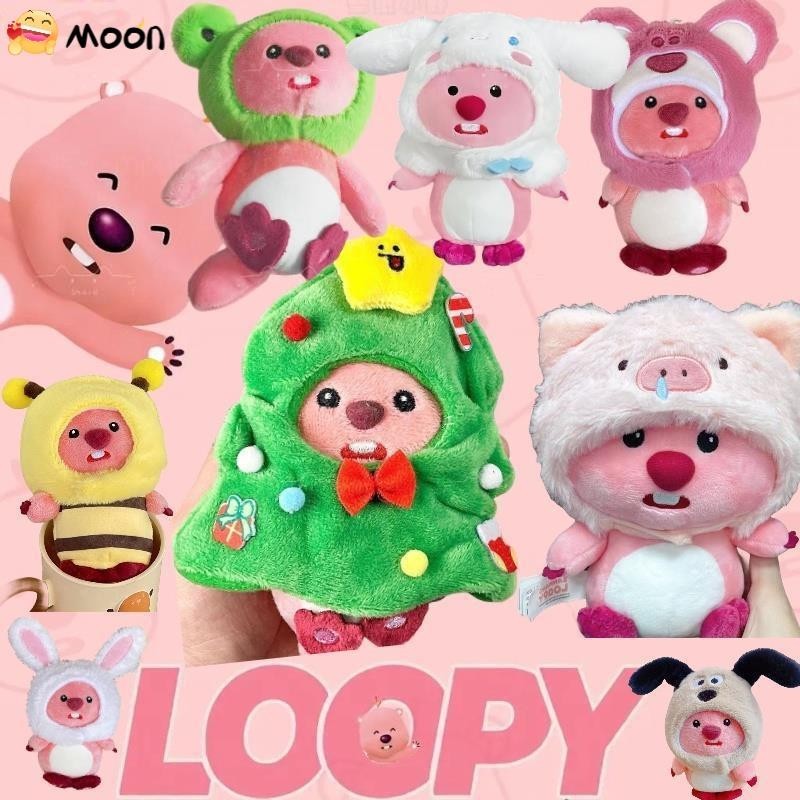 Đồ Chơi Loopy Cho Trẻ Em Phim Hoạt Hình Hàn Quốc Pororo Nhỏ Chim Cánh Cụt Hồng Hải Ly Hồng Loopy Gấu Bông Diy Ngày Lễ Quà Tặng Cho Bạn Gái