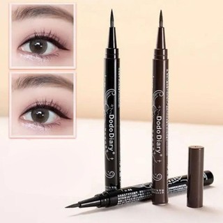 Bút kẻ mắt Bút dạng lỏng Rất mịn Nữ không nhòe Chống thấm nước dành cho người mới bắt đầu