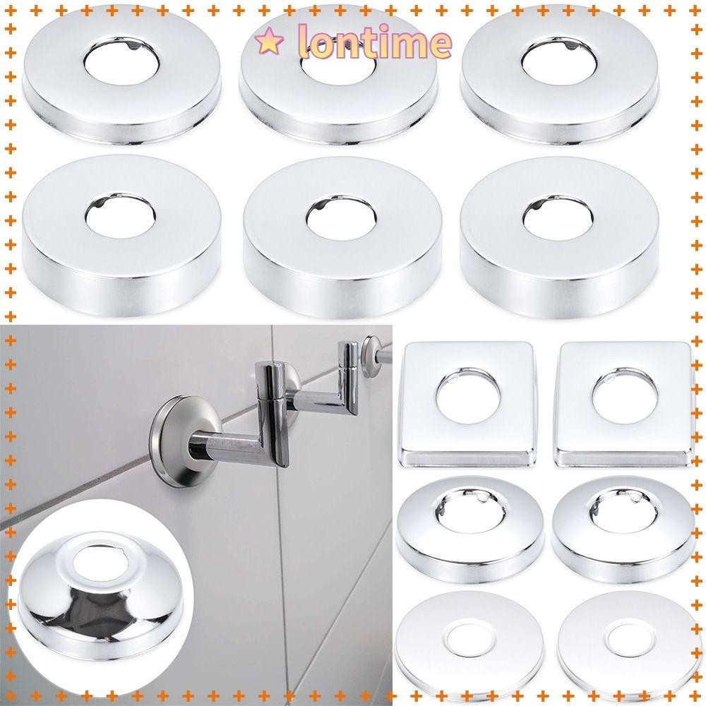 Lontime Vòi Trang Trí Nắp Tắm Nhà Bếp Mặt bích Tường Inox Chrome Phụ K