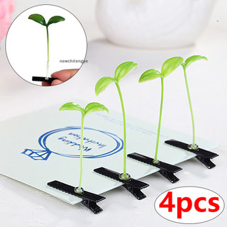 Ncy 4 thời trang unisex vui cỏ kẹp hoa đáng yêu nấm ye