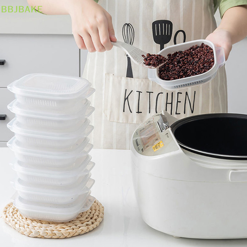 [Fsba] Hộp Bảo Quản Thực Phẩm Cơm Trái Cây Bảo Quản Hộp Đựng Lò Vi Sóng Heag Tủ Lạnh Tủ Đông Bảo Quản Đóng Gói Dụng Cụ Nhà Bếp KCB