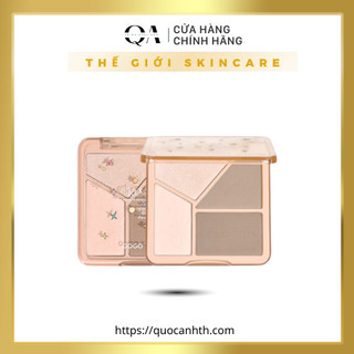 Phấn 4 ô Bắt Sáng Tạo Khối GOGO TALES Light shadow flawless highlight contouring palette