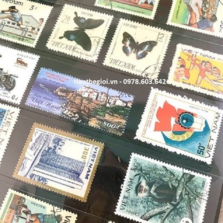 Postage 20 TEM Việt Nam ngẫu nhiên; Đủ loại kích thước; Nhiều màu sắc - SP007291