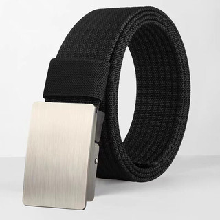 Thắt lưng nam Thắt lưng vải thời trang Thắt lưng khóa kim loại có thể điều chỉnh