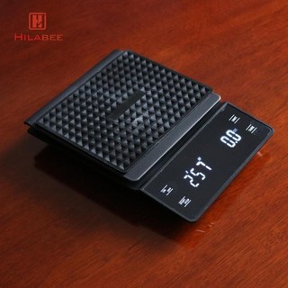 Cân Cà Phê Điện Tử Cân Thực Phẩm 3000g / 0.1g Màu Đen Độ Chính Xác Cao 3kg 13x18x3 cm