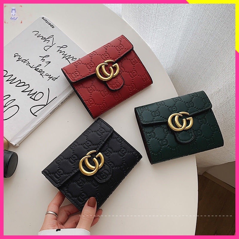 Ví Ngắn Dạng Gập Siêu Mỏng Phong Cách Mới 2022 Cho Nữ