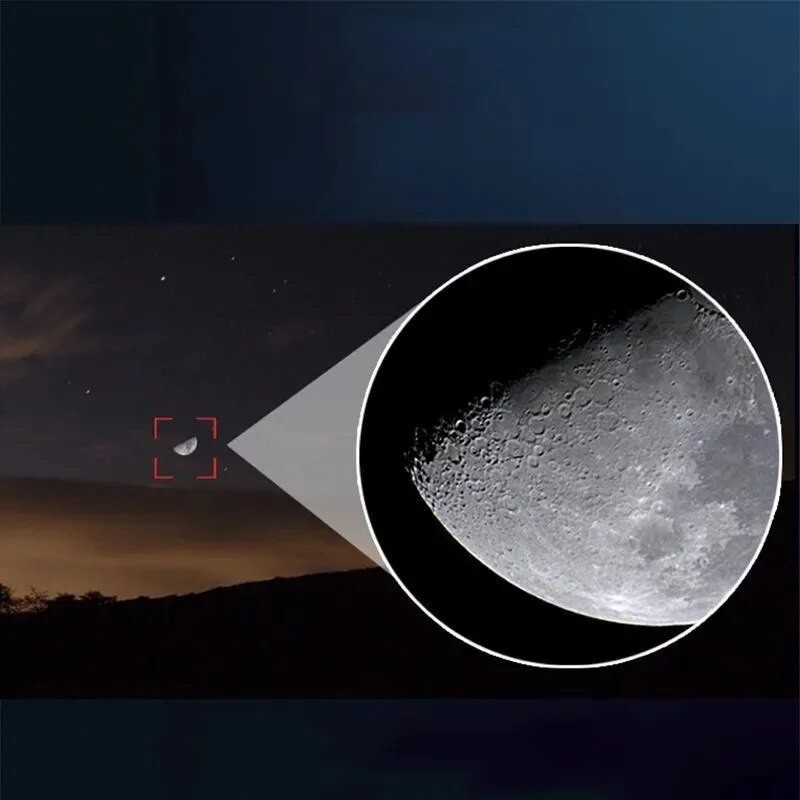 Kính thiên văn một mắt 2000x24 HD Kính thiên văn điện thoại di động Mini di động có giá đỡ Cắm trại ngoài trời Kính thiên văn ngắm chim | BigBuy360 - bigbuy360.vn