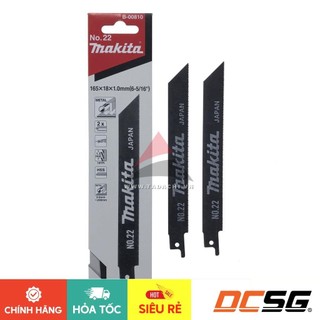 Lưỡi cưa kiếm cắt sắt 165mm Makita No.22 (01 lưỡi) | DCSG