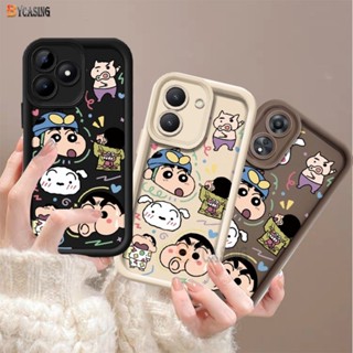 Dành Cho Oppo A18 A3X A60 A38 A58 A78 A16 A17 A17k A77s A7 A12 A15 A15S A1k A3s A5s A31 A52 A92 A16K A16E F9 A37 Reno 8T Phim Hoạt Hình Ngộ nghĩnh Crayon Shin-chan Họa Tiết Mắt Thiên Thần Ốp Mềm BY