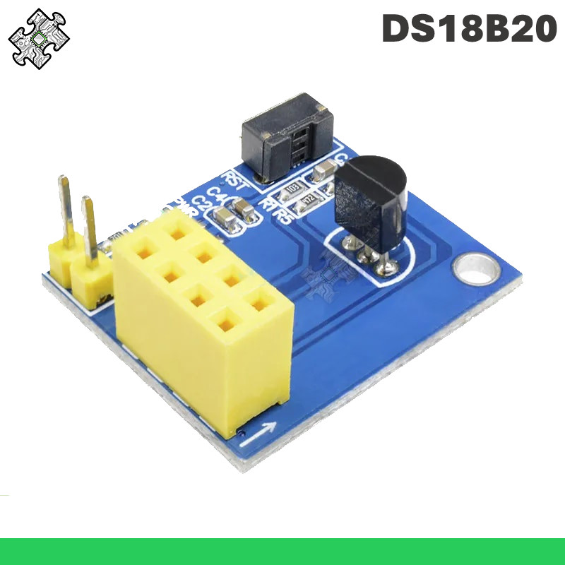 ENGLAB★Mô-đun cảm biến nhiệt độ không dây DS18B20, DS18B20 Kết hợp mô-đun nhiệt độ ESP8266 ESP-01S