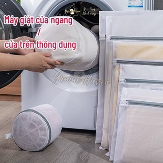 Túi Lưới Giặt Đồ Bảo Quản Quần Áo Đồ Lót Giày Trong Máy Giặt Túi Giặt Cao Cấp loại dày gia dụng Grand Haven