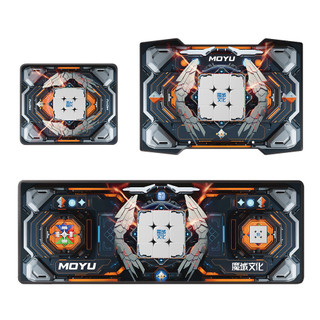 Mới! Thảm Moyu Cyberpunk CFOP CubeMat Moyu Magic Cube Mat Competition Cube Cyberpunk CFOP Speed Cube Hẹn giờ Mat