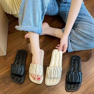 Clemine  Dép nữ Thời trang mới Dép Hàn Quốc Mặc giày đi biển chống trượt và có thể đeo được Dép xỏ ngón