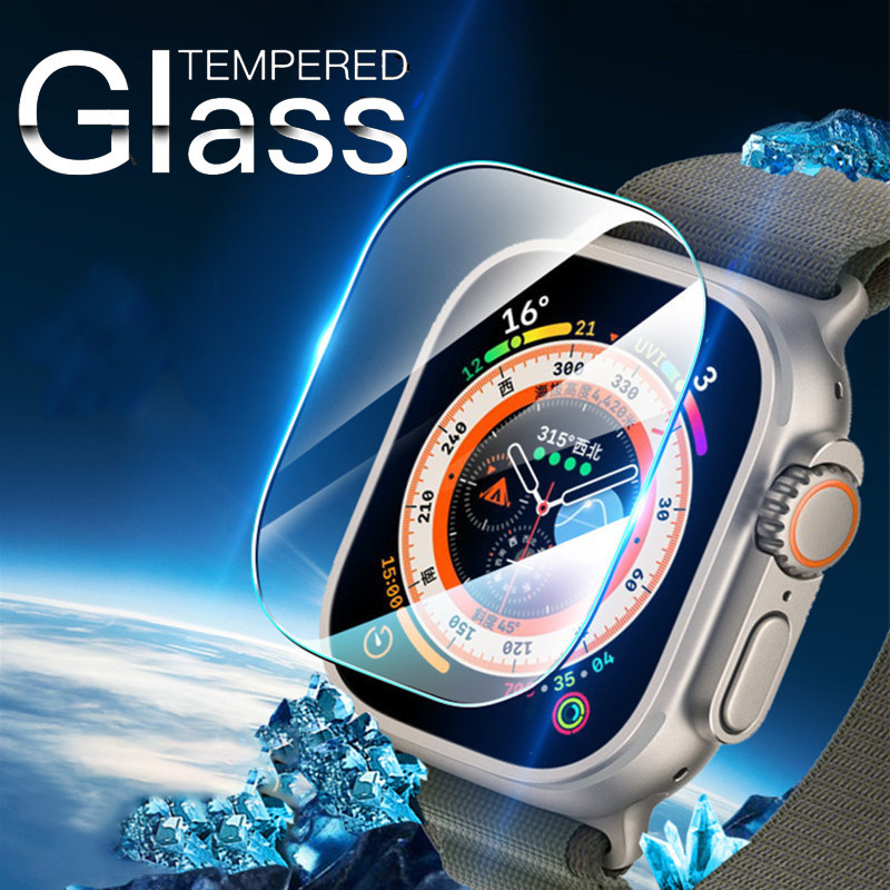 Kính cường lực cho Apple Watch Ultra 49mm Bảo vệ màn hình Chống trầy xước cho đồng hồ thông minh App