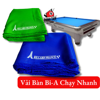 [THỊNH TÂM] Vải Bàn Bida Líp Lỗ Pháp Chạy Nhanh, Vải Bàn Bi-A Phăng - Libre