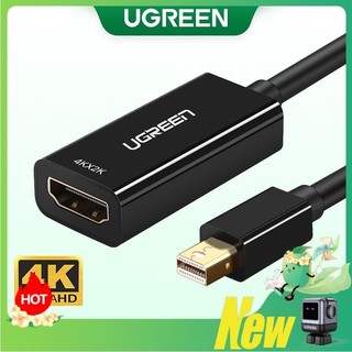 Đầu chuyển đổi Ugreen cổng Mini DisplayPort 2.0 sang HDMI 4K DP sang HDMI