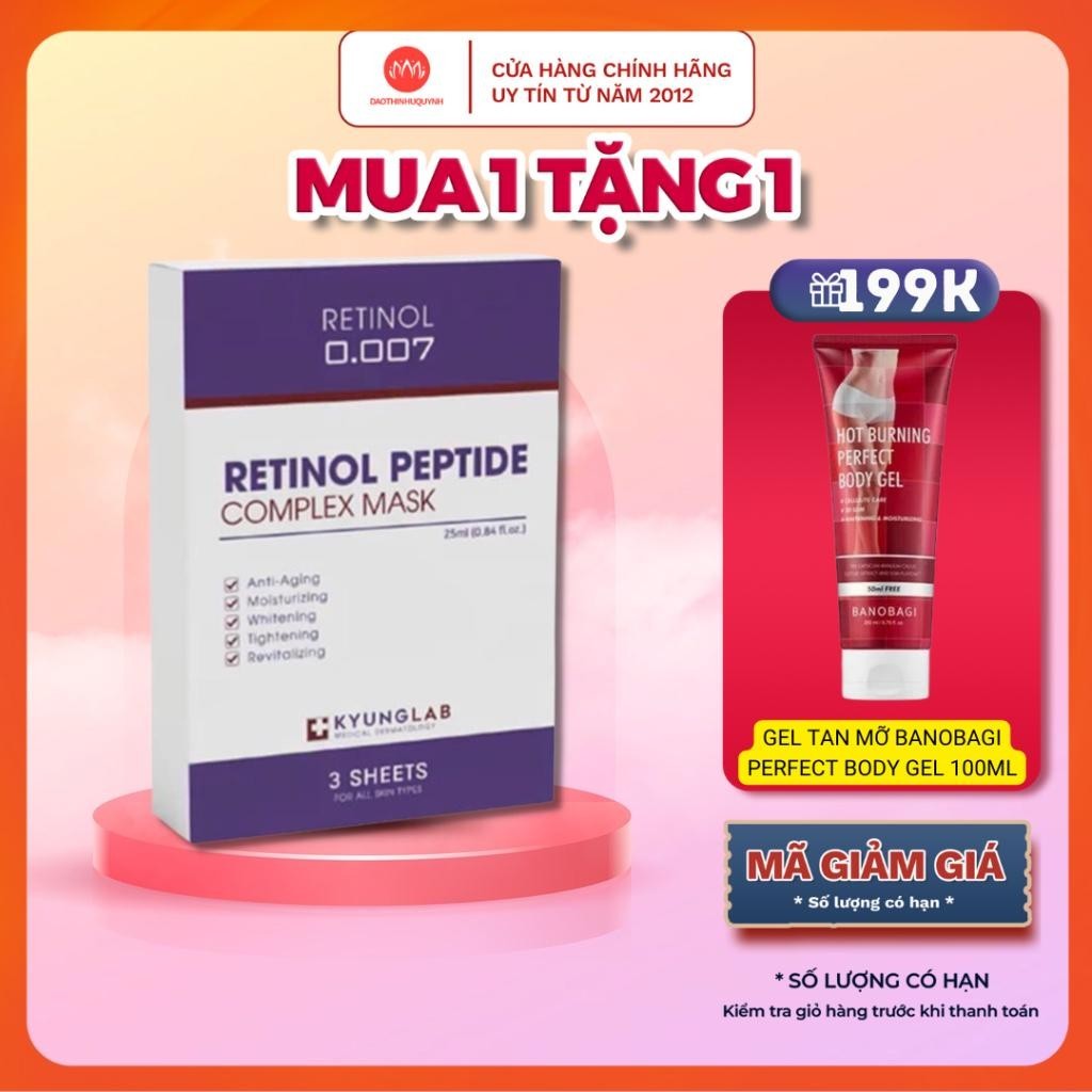 Mặt Nạ Retinol KyungLab Peptide Complex Mask 1 MIếng