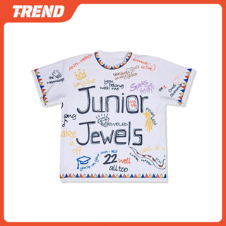 Áo thun Taylor Swift Junior Jewels Nam Nữ Plus Size Vintage Thời Trang Rời 3D In Tay Ngắn Top Mùa Hè Retro Cặp Đôi Áo Sơ Mi Đa Năng Tee