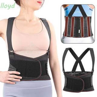 Thiết bị bảo vệ thắt lưng LLOYD, có dây đeo vai Định hình thắt lưng Hỗ trợ thắt lưng Đai thắt lưng, Giảm thoát vị đĩa Hỗ trợ thắt lưng Hỗ trợ eo bụng Dây đeo thắt lưng