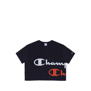 Áo Thun Champion Double Script Women's - Night Black
