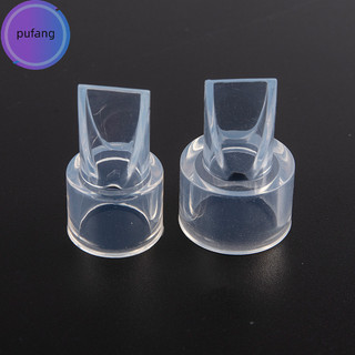 Pufang 2 chiếc Van mỏ vịt màu trơn Máy bơm ngực Bảo vệ dòng chảy ngược Bộ phận bơm sữa bằng silicon cho bé bú Núm vú bằng tay / Phụ kiện máy hút sữa điện vn
