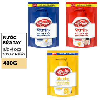 Nước rửa tay Lifebuoy túi 400g