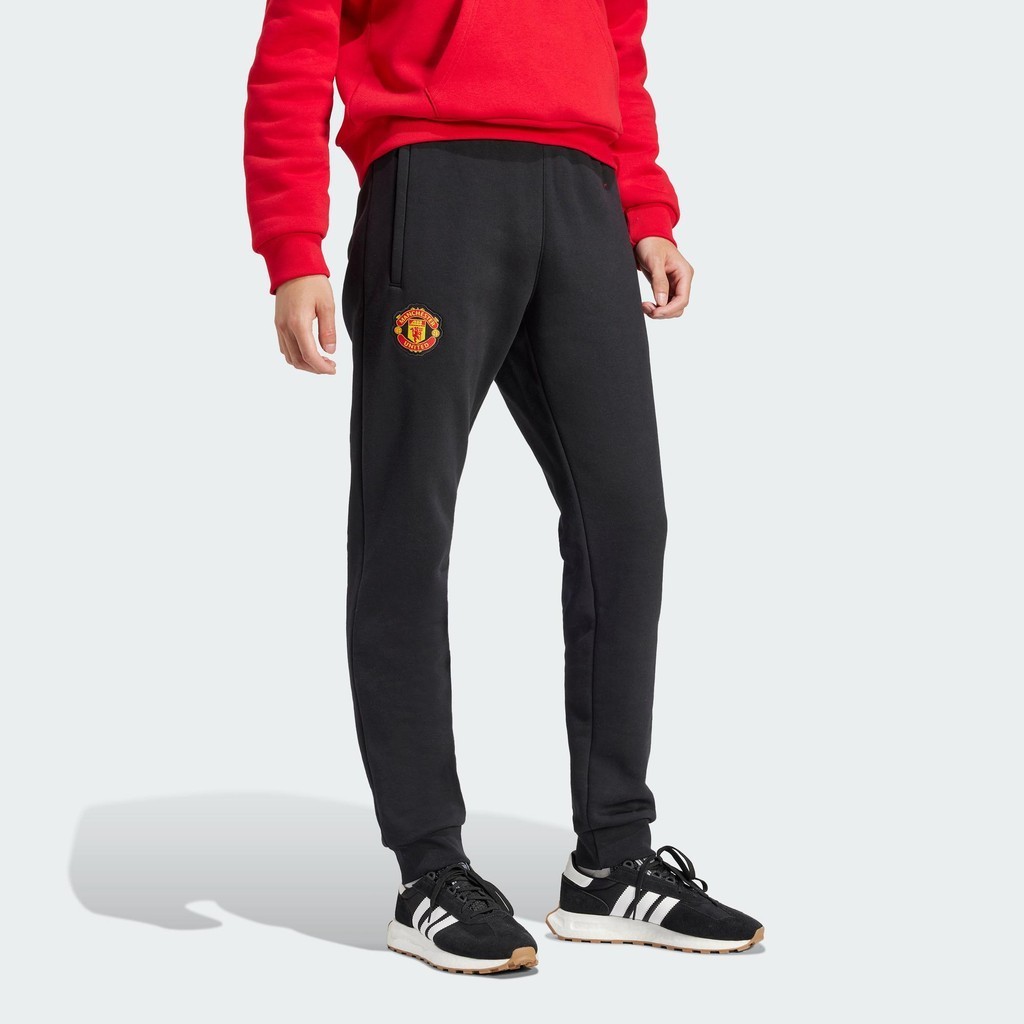 Adidas Bóng đá Quần Ba Lá Essentials Manchester United Nam Đen IK8709
