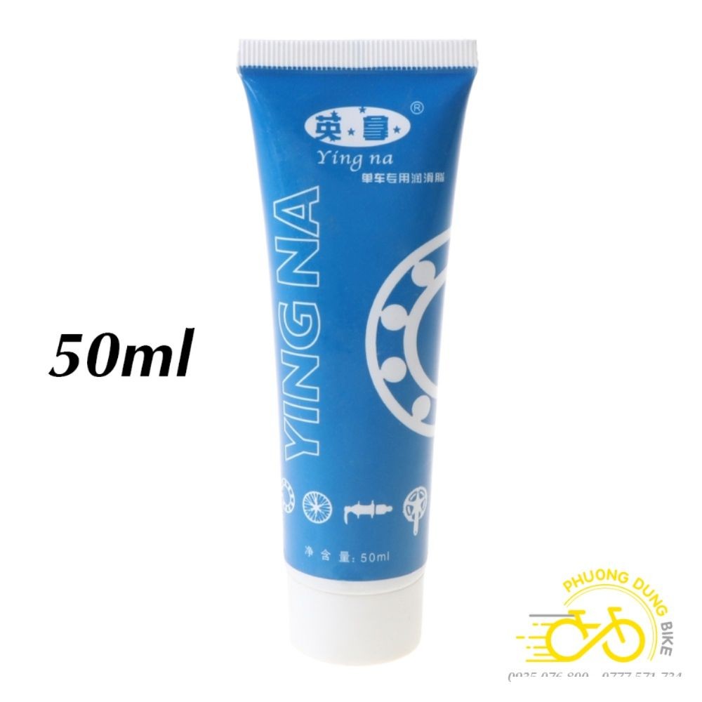 Mỡ bôi trơn chịu nhiệt xe đạp YINGNA 50ml (Mỡ Đỏ)
