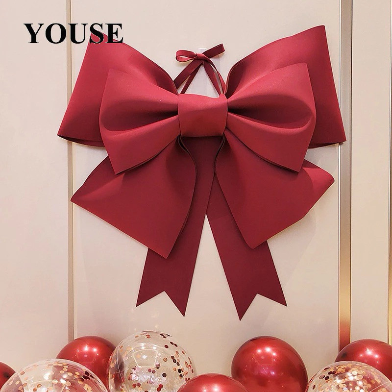 Nơ Siêu To Khổng lồ ,Nơ xốp decor trang trí sống ảo Noel , Tết