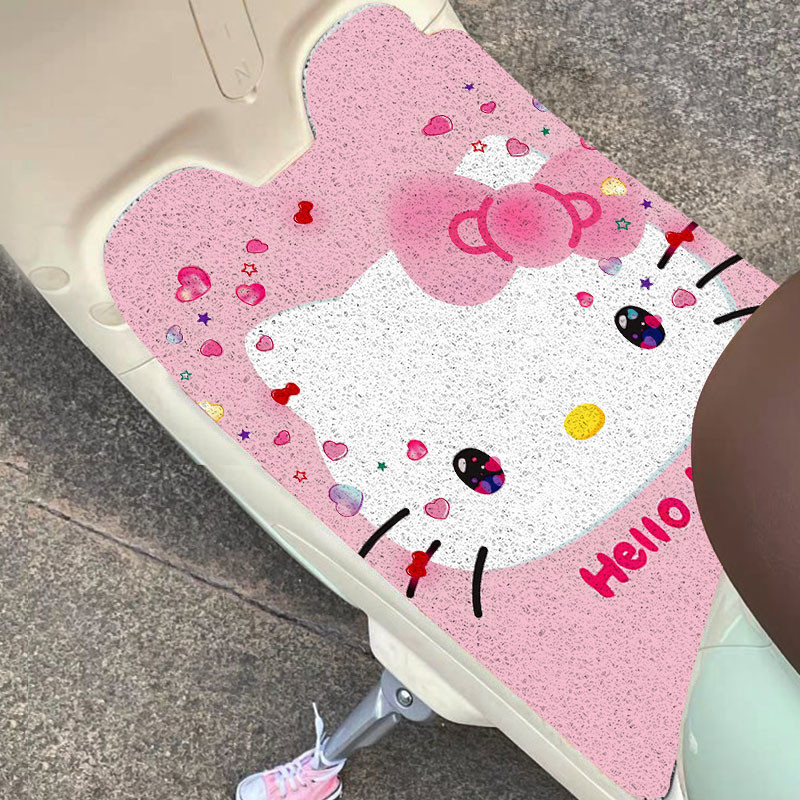 Thảm chân xe điện Silk Loop loại phổ thông cần tự cắt, chống nước, thảm chân xe đạp điện