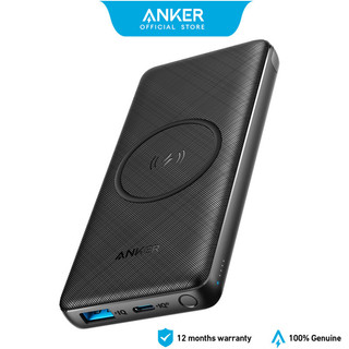 Ngân hàng điện không dây Anker 533 (PowerCore 10K) có sạc không dây 10W được chứng nhận Qi và sạc nhanh USB-C 18W cho iPhone 12, Mini, Pro, iPad, AirPods, v.v.
