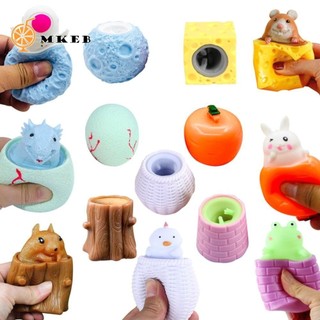Mkeb Pop Up Chuột Và Phô Mai, Bắp Cải Lợn Trà Cốc Sóc, Chuột Dễ Thương Và Phô Mai Bắp Cải Thỏ Màu Sắc Ngẫu Nhiên Trẻ Em Đồ Chơi Người Lớn