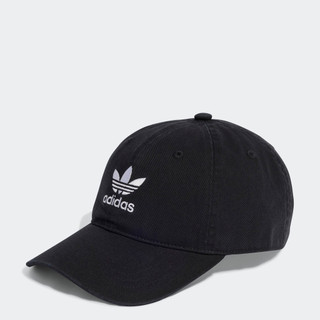 Adidas Phong cách sống Mũ Bóng Chày Ba Lá Stonewashed Classics Adicolor Unisex Đen IB9990