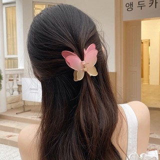 Kẹp tóc bướm màu Gradient Hàn Quốc mới