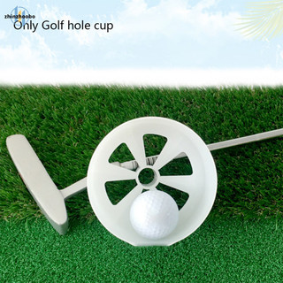 Zhin Golf Training Aids Hole Cup Putting Trainer Golf Swinging Training Tool Backyard Practice Chipping