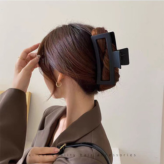 Hàn Quốc Đơn Giản Kẹp Tóc Nữ Lớn Lưng Đầu Kẹp Tóc Cao Cấp Kẹp Tóc Cá Mập Kẹp Tóc Mũ