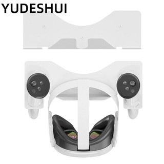 YUDESHUI Giá đỡ kính VR, Giá treo tường văn phòng tại nhà, Giá đỡ tai nghe thực tế ảo mạnh mẽ đa năng bằng kim loại chuyên nghiệp cho Meta Quest 3 / Quest2