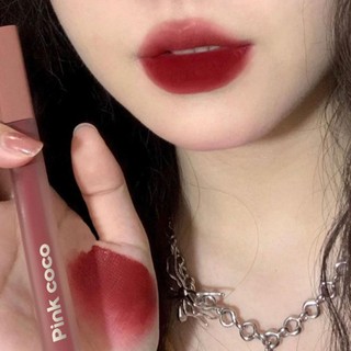 Pink COCO Pink Mist Lip Glaze Silky Matte Lipstick Intense Lipstick
