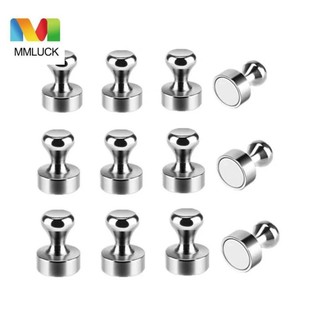 Mmluck 10 cái nam châm bảng trắng, chân đẩy bền mạnh mẽ, dễ sử dụng chống nứt mạnh mẽ nam châm neodymium nhỏ chắc chắn nhà bếp