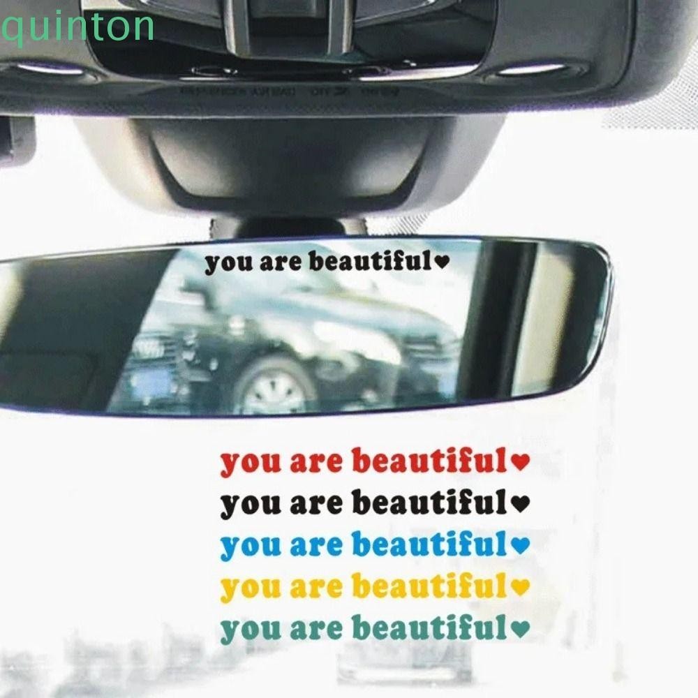 Quinton You Are Beautiful Car Sticker, Phản Quang Tự Dính You Are Beautiful Sticker, Thời Trang Sáng Tạo Vui Gương Ô Tô Trang Trí Cho Ô Tô / Laptop / Cửa Sổ / Xe Máy