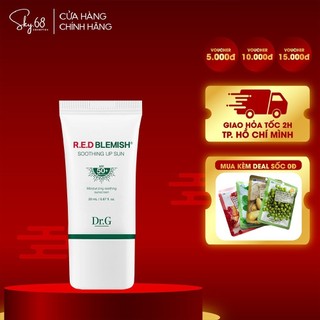 Kem chống nắng phổ rộng cho da mụn dr.g r.e.d blemish soothing up sun spf50+ pa++++ 20ml