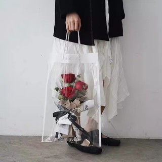 Túi đóng gói hoa ngày của mẹ Ins Túi quà thiết kế chữ cái tiếng Anh ngọt ngào