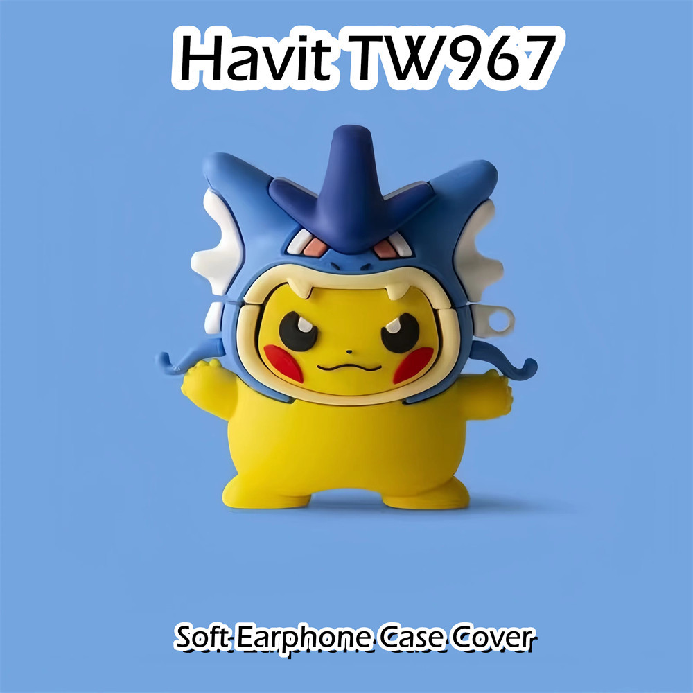 [Giảm giá] Dành cho Ốp lưng Havit TW967 phong cách hoạt hình Anime Vỏ tai nghe silicon mềm Vỏ bọc NO.2