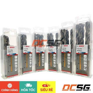 Mũi khoan thép, inox hss-co 6.5-12.0mm bosch | dcsg