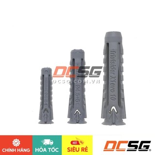 Tắc kê nhựa 6-8-10mm Friulsider mã X1 (10 cái/bộ) | DCSG