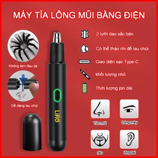 Máy cắt tỉa lông mũi - Kéo cắt lông mũi