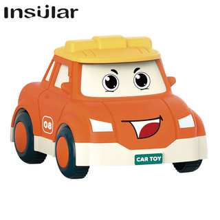 Insular 1-3 tuổi bé trai và bé gái quán tính kép hoạt hình dễ thương máy bay ô tô kỹ thuật xe đồ chơi trẻ em