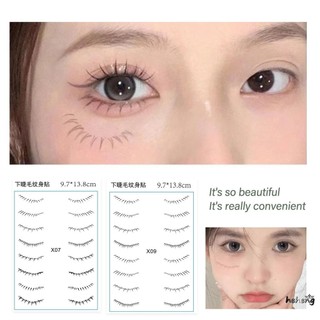 Miếng dán hình xăm lông mi dưới cùng giả Lông mi dưới Dải mi