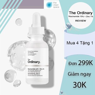 Tinh chất The Ordinary Niacinamide 10% + Zinc 1% - Giảm mụn thâm BY the chean người mua Canada