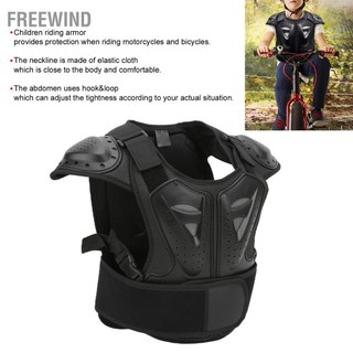 Freewind áo giáp đi xe máy thoải mái đạp bảo vệ lưng ngực cho trẻ em